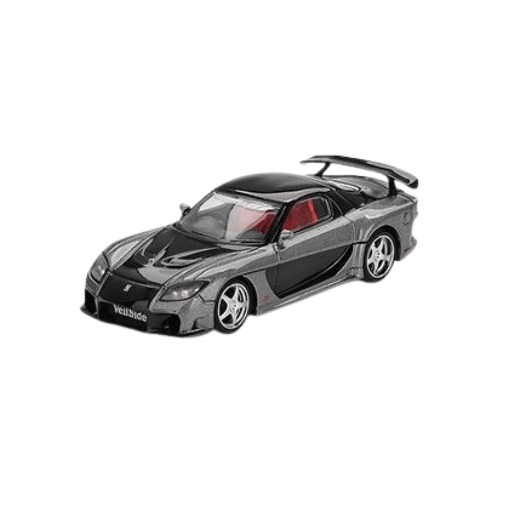 Mazda RX-7 VeilSide Fortune Grey – Mini GT