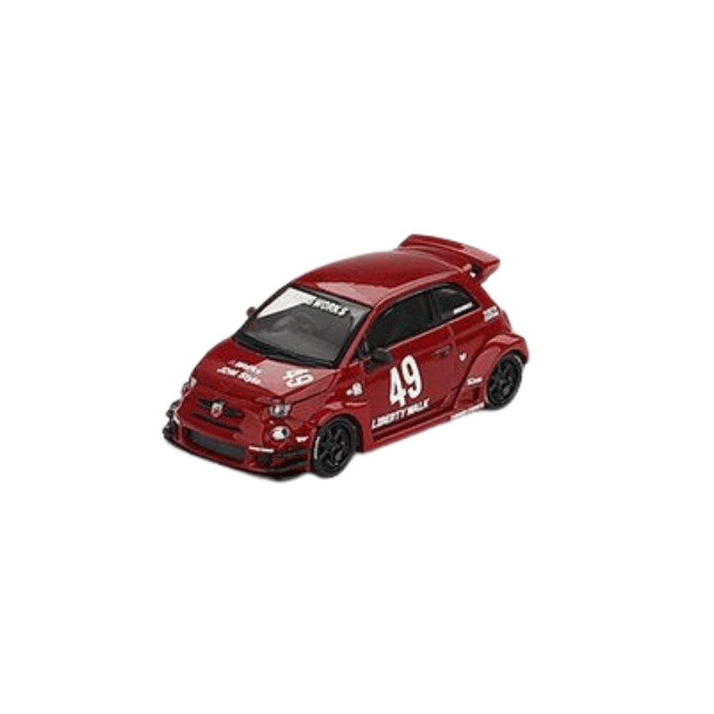 mini gt 1:64 lb works x abas works abarth 595 red mgt00963 bl mini gt 1:64 lb works x abas works abarth 595 red mgt00963 bl