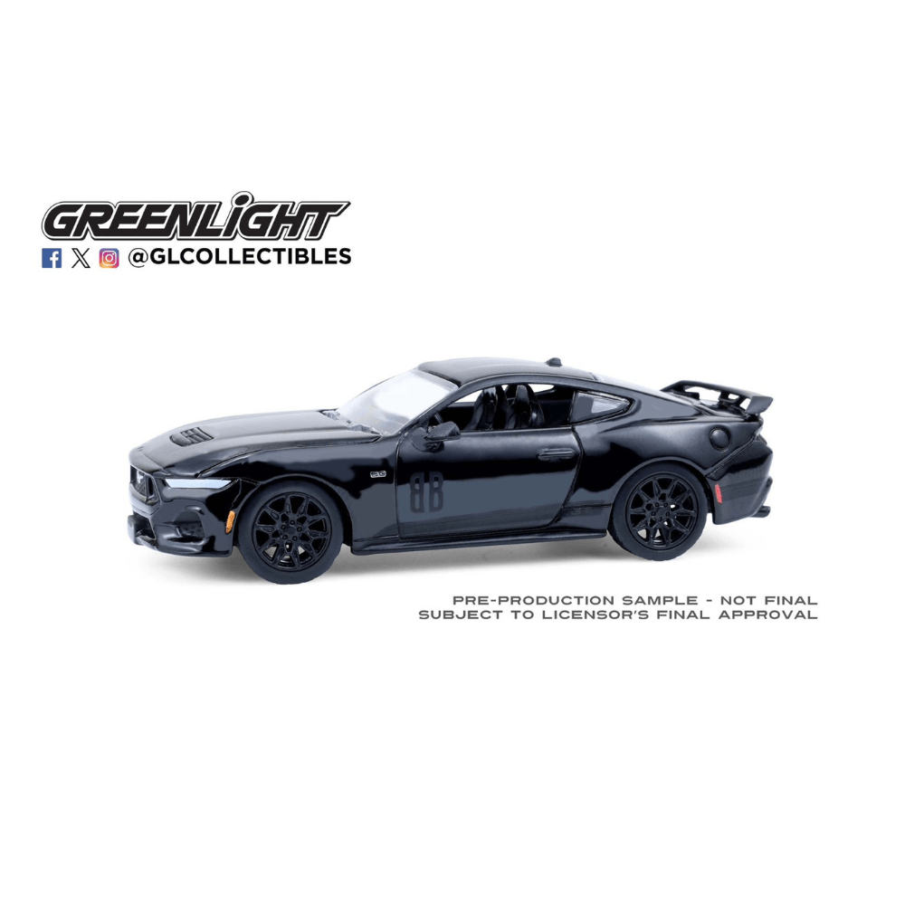 black bandit series 30 2024 ford mustang gen 7 5650 gt coupe 1:64 black bandit series 30 2024 ford mustang gen 7 5650 gt coupe 1:64