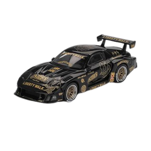 Mini GT Mazda RX-7 LB-Super Silhouette FD-NILES Black 1:64 | Coleccionable JDM
