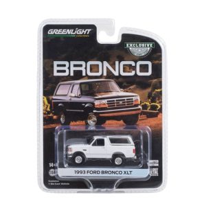 1993 ford bronco xlt white 1:64 greenlight