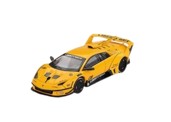 LB-Silhouette Murcielago GT Evo Yellow 1:64 Mini GT