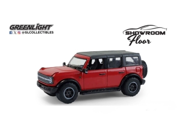 2024 Ford Bronco Badlands Red 1:64 Greenlight
