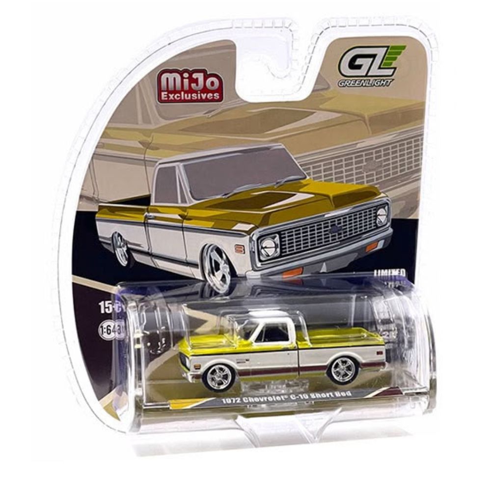 greenlight 1:64 1972 chevy c 10 mijo exclusives greenlight 1:64 1972 chevy c 10 mijo exclusives
